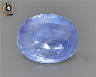 NATURAL UNHEATED,UNTREATED  Blue Sapphire / Neelam (S) 6.50 CTS ( 92460 )